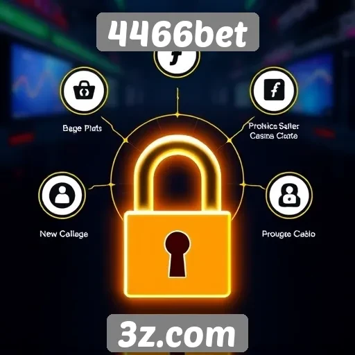 Recursos de segurança no site 4466bet